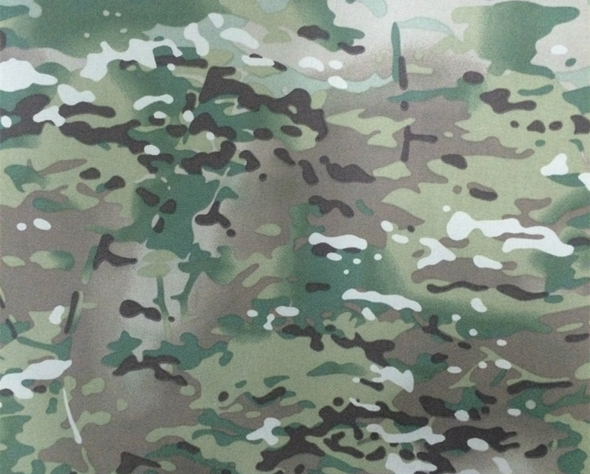 Nylon cordura fabric Multicam Military Camouflage printing