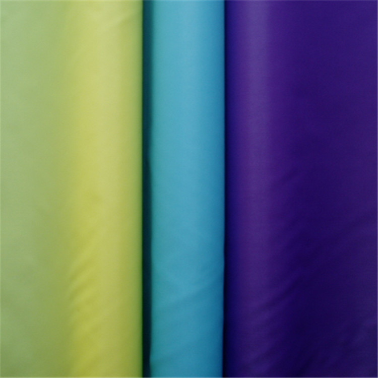 Polyester 150D Oxford fabric, plain dyed, solid color