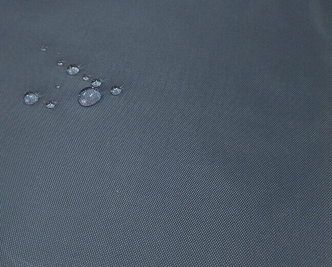 Nylon 210D Oxford tela impermeable capa de la PU para la ropa de lluvia