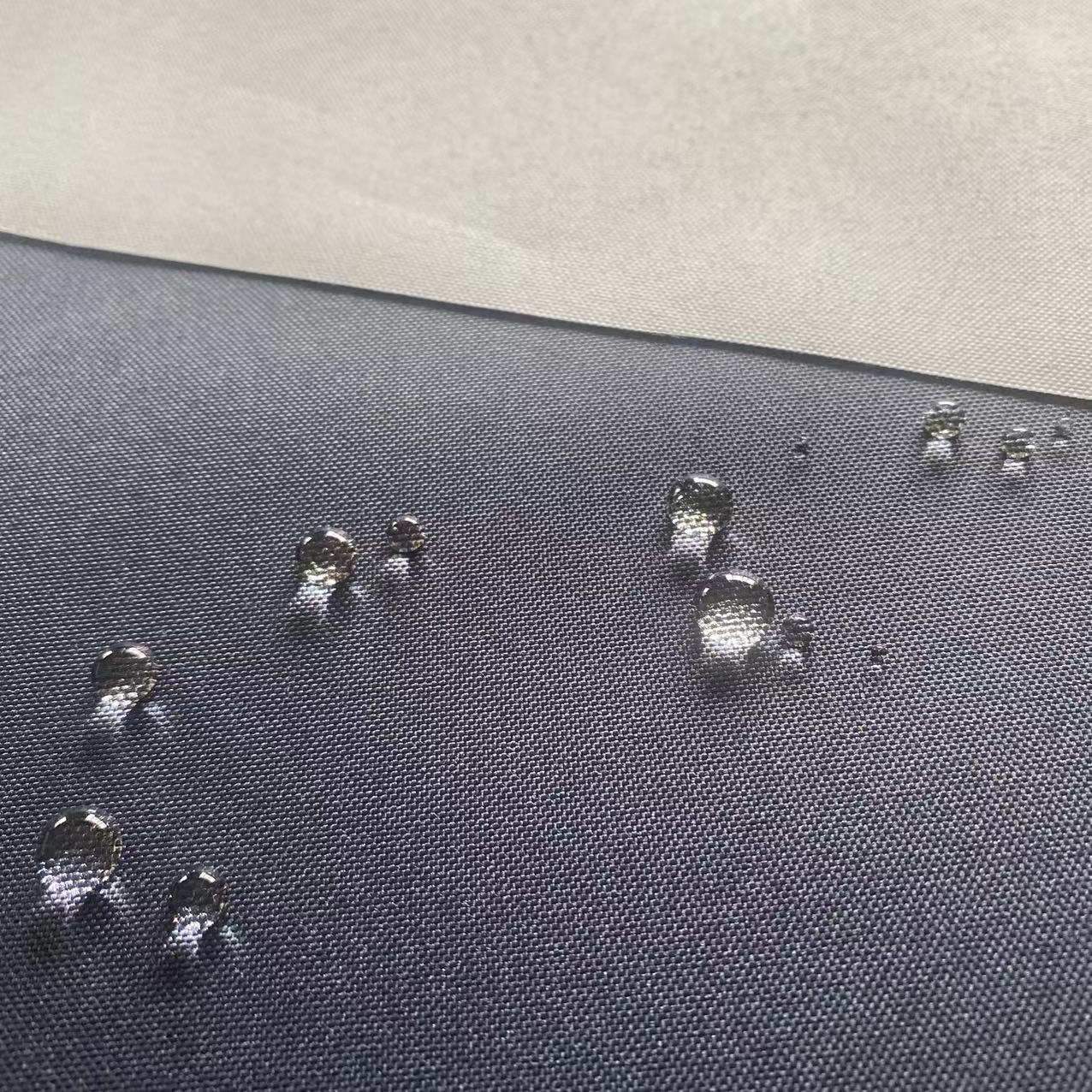 Tejido de poliéster 300D Oxford azul marino para equipos de protección personal (EPP)
